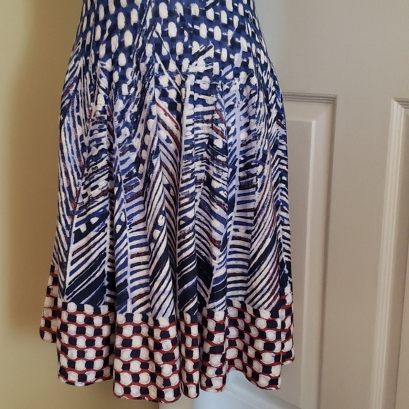 NIC & ZOE red, white and blue dress - Picture 2 of 7